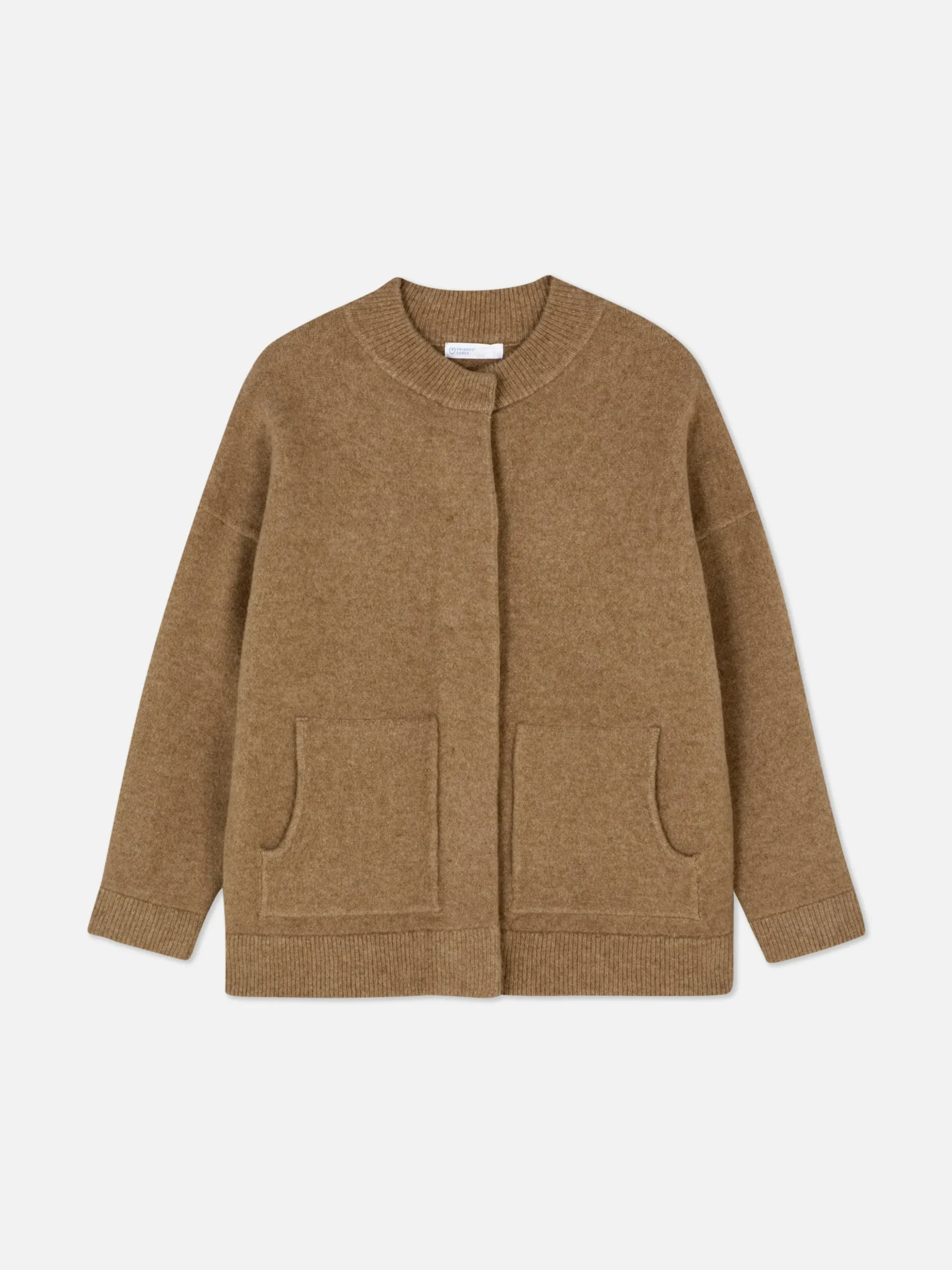 Blouson Bomber Tricoté Oversize