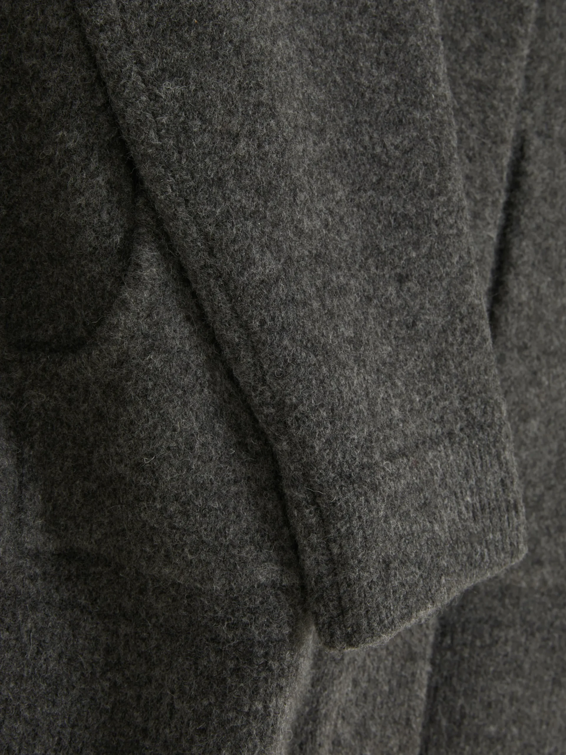 Blouson Bomber Tricoté Oversize