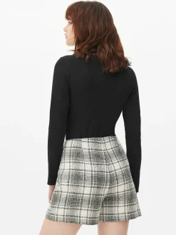 Body à Manches Longues Et Col Roulé