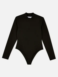 Body à Manches Longues Et Col Roulé