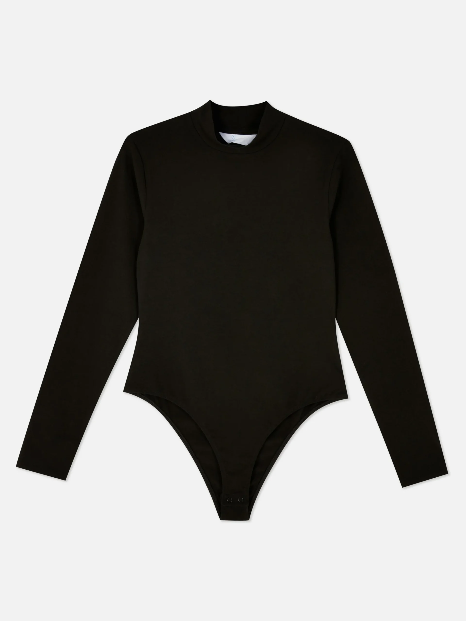 Body à Manches Longues Et Col Roulé