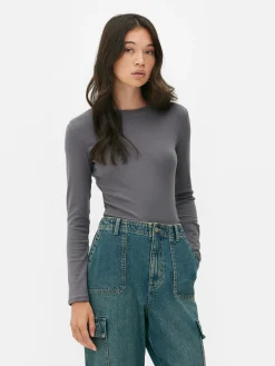 Body Côtelé Doux Au Toucher