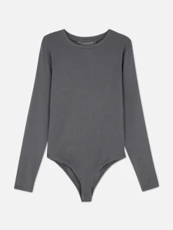 Body Côtelé Doux Au Toucher