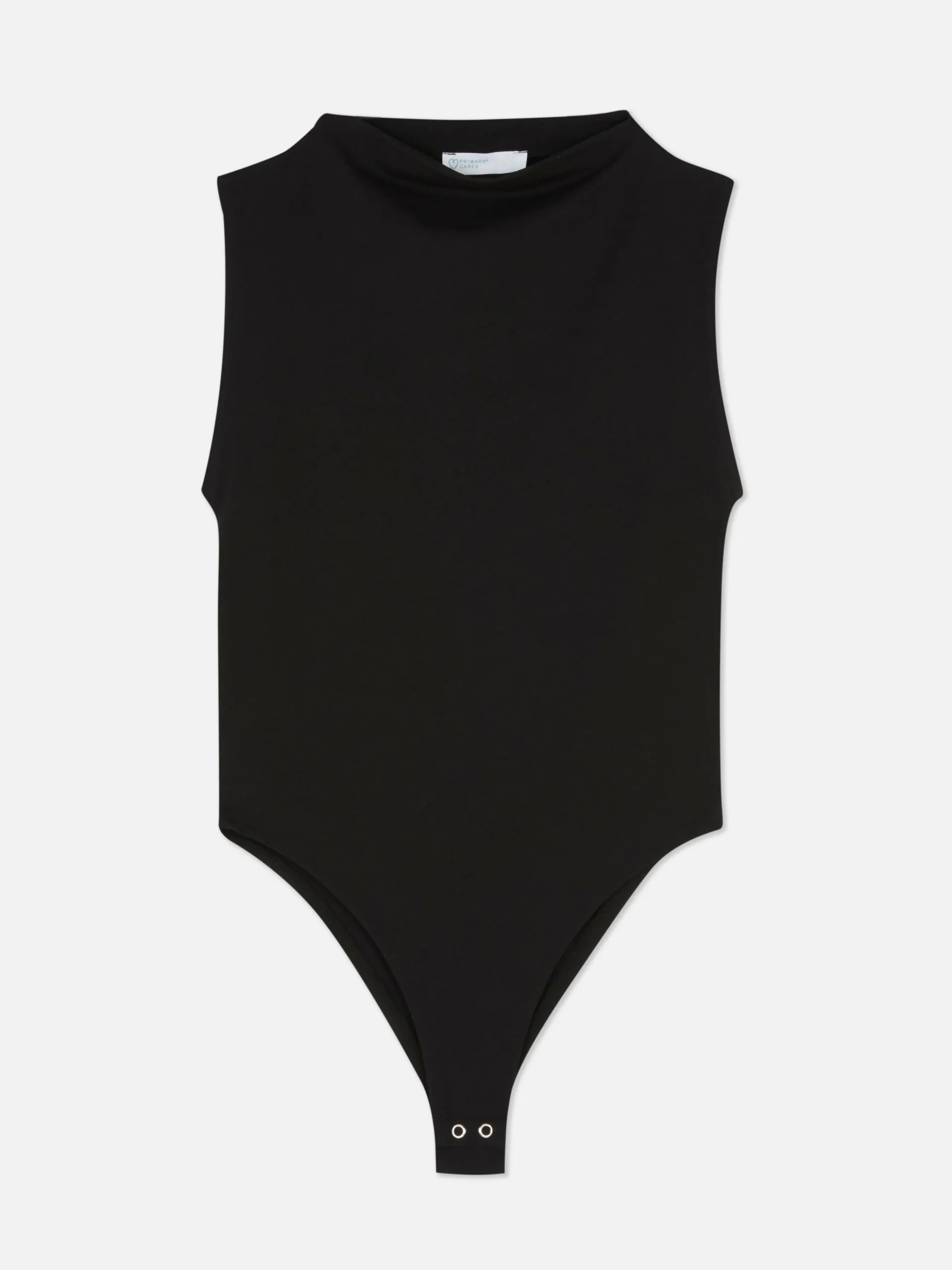 Body Sans Manches à Col Montant