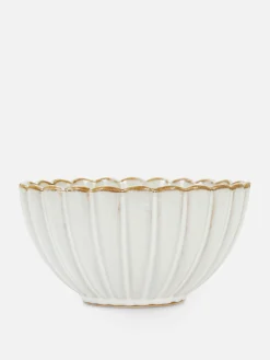 Bol à Céréales Effet Coquillage