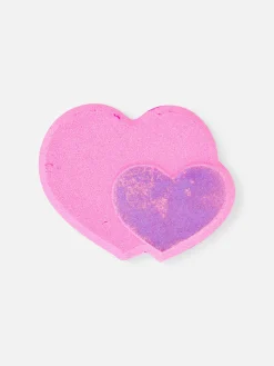 Bombe De Bain Effervescente En Forme De Cœur