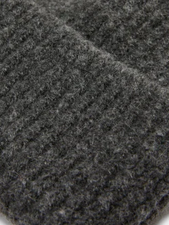 Bonnet En Grosse Maille à Revers