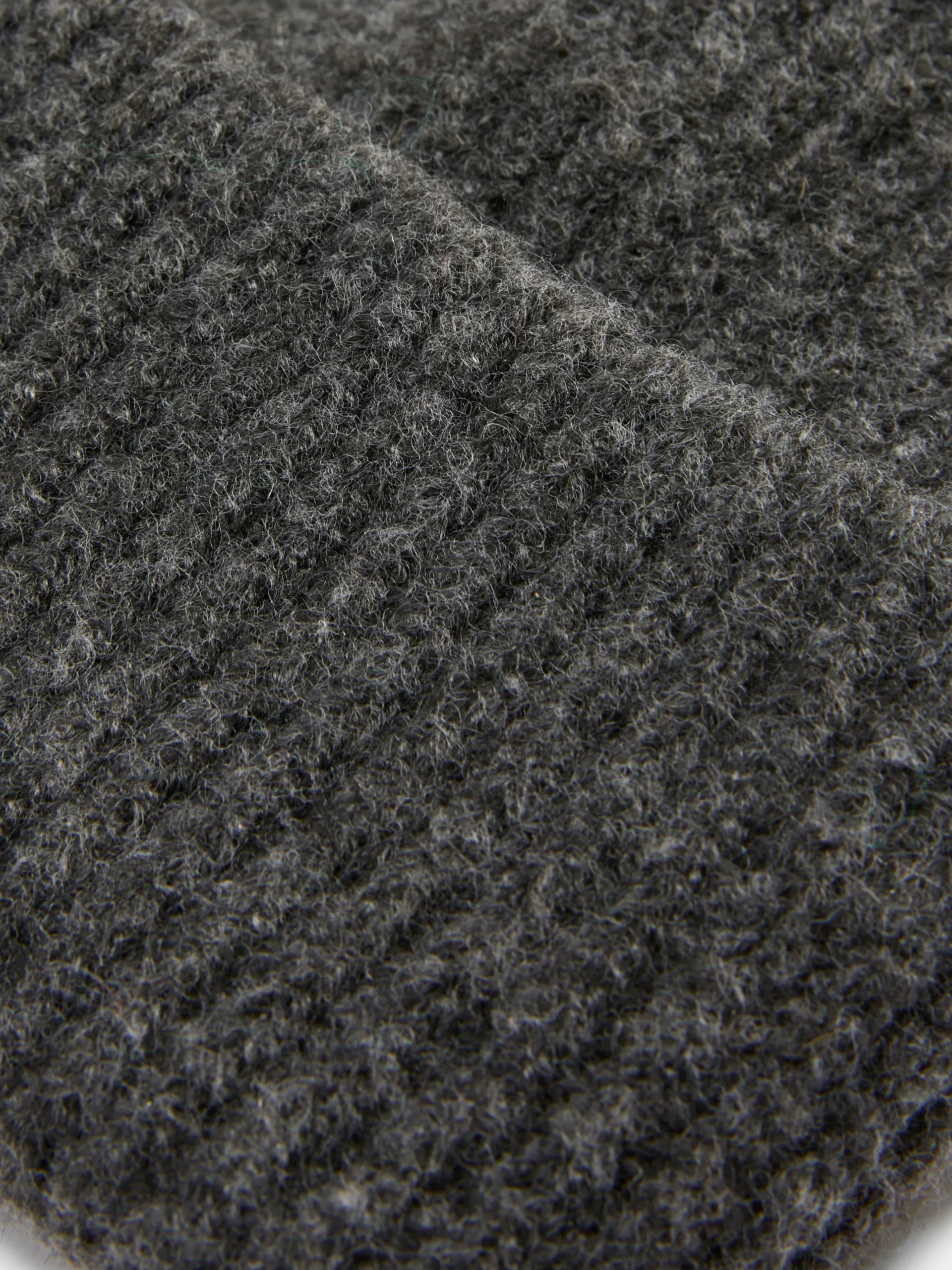 Bonnet En Grosse Maille à Revers