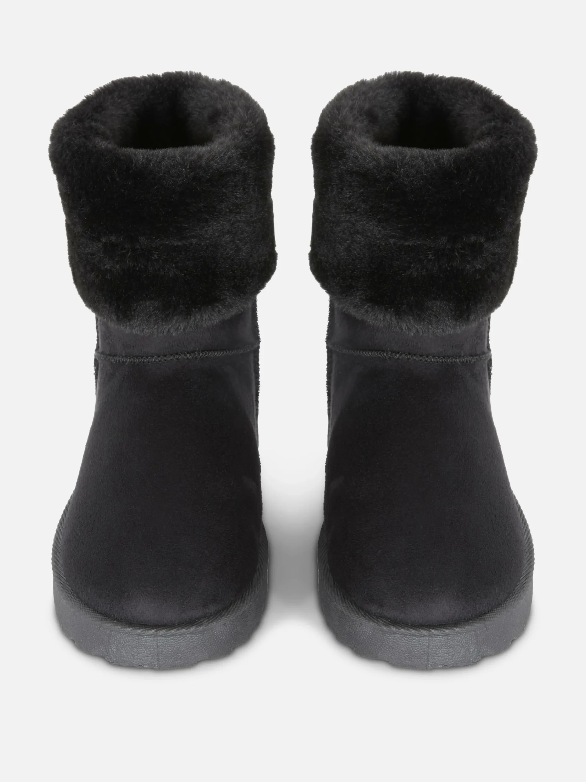 Bottes Doublées En Fausse Fourrure