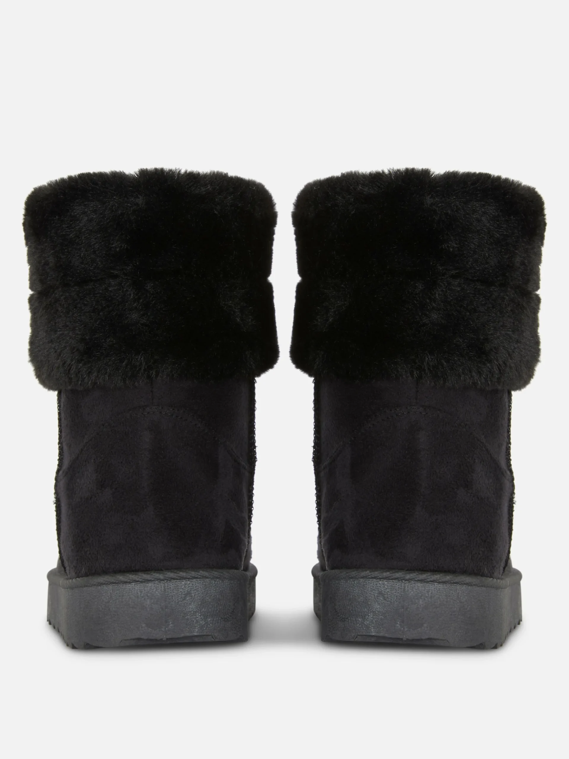 Bottes Doublées En Fausse Fourrure