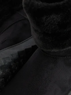 Bottes Doublées En Fausse Fourrure