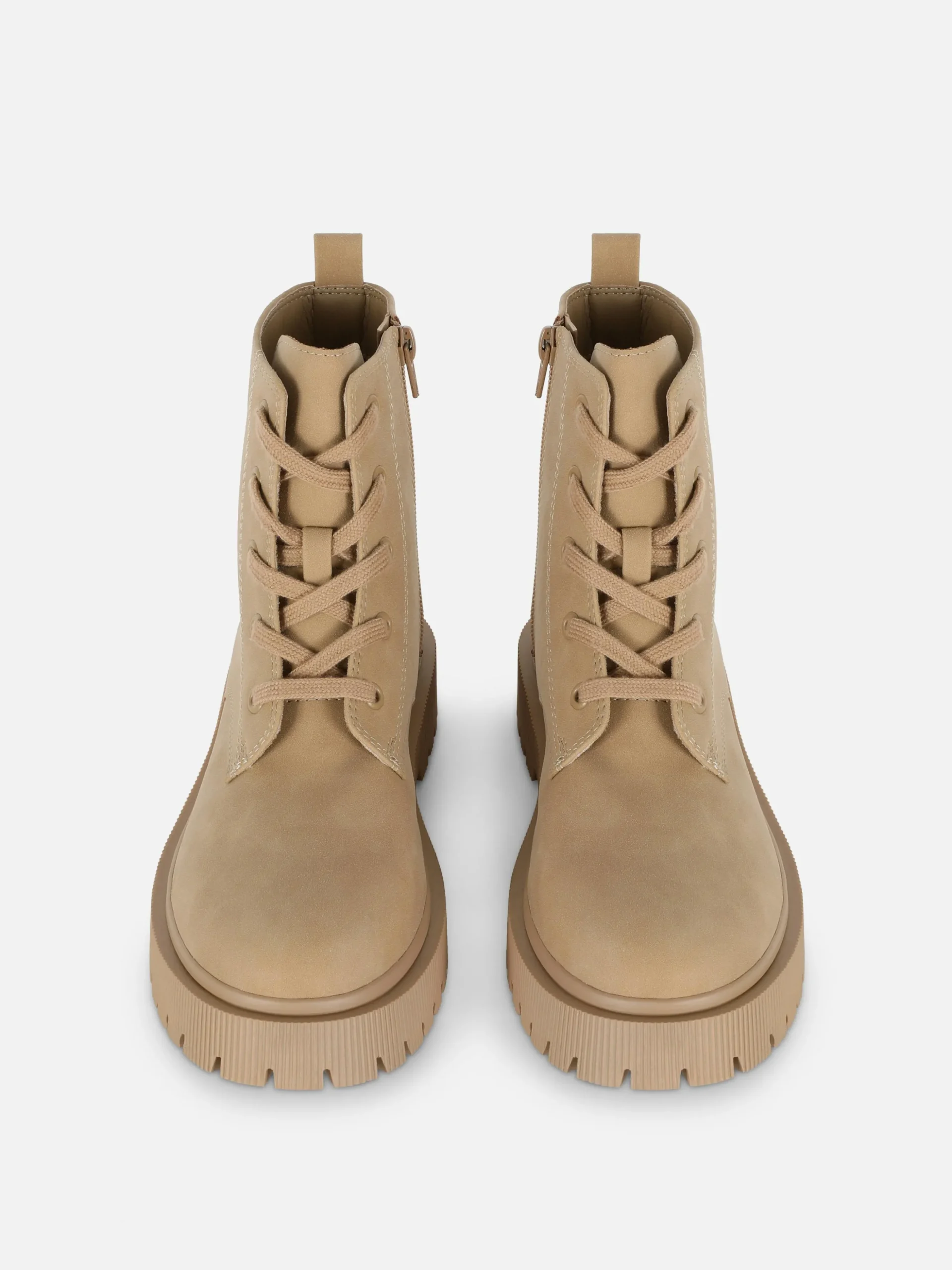 Bottes En Suédine à Lacets