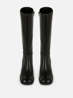 Bottes Hauteur Genou à Talon