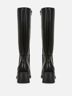 Bottes Hauteur Genou à Talon