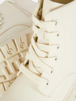 Bottes épaisses Zippées Sur Le Côté