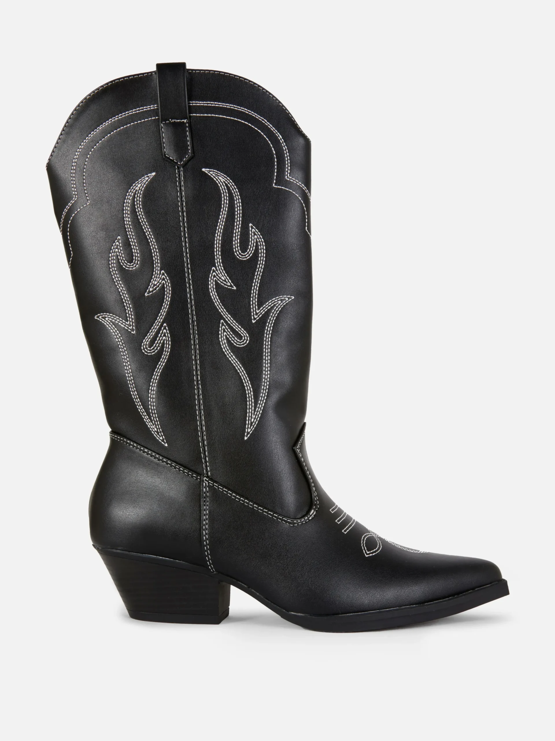 Bottes Santiags En Simili Cuir