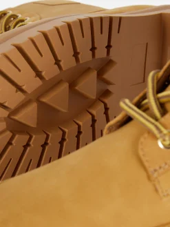 Bottines à Lacets Et Semelle En Gomme