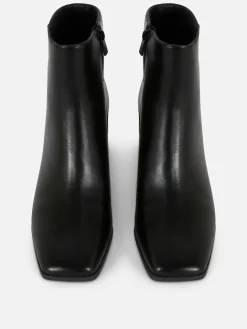 Bottines à Talon Bloc