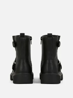 Bottines Avec Bride à Boucle