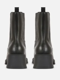 Bottines Chelsea à Talon Bloc