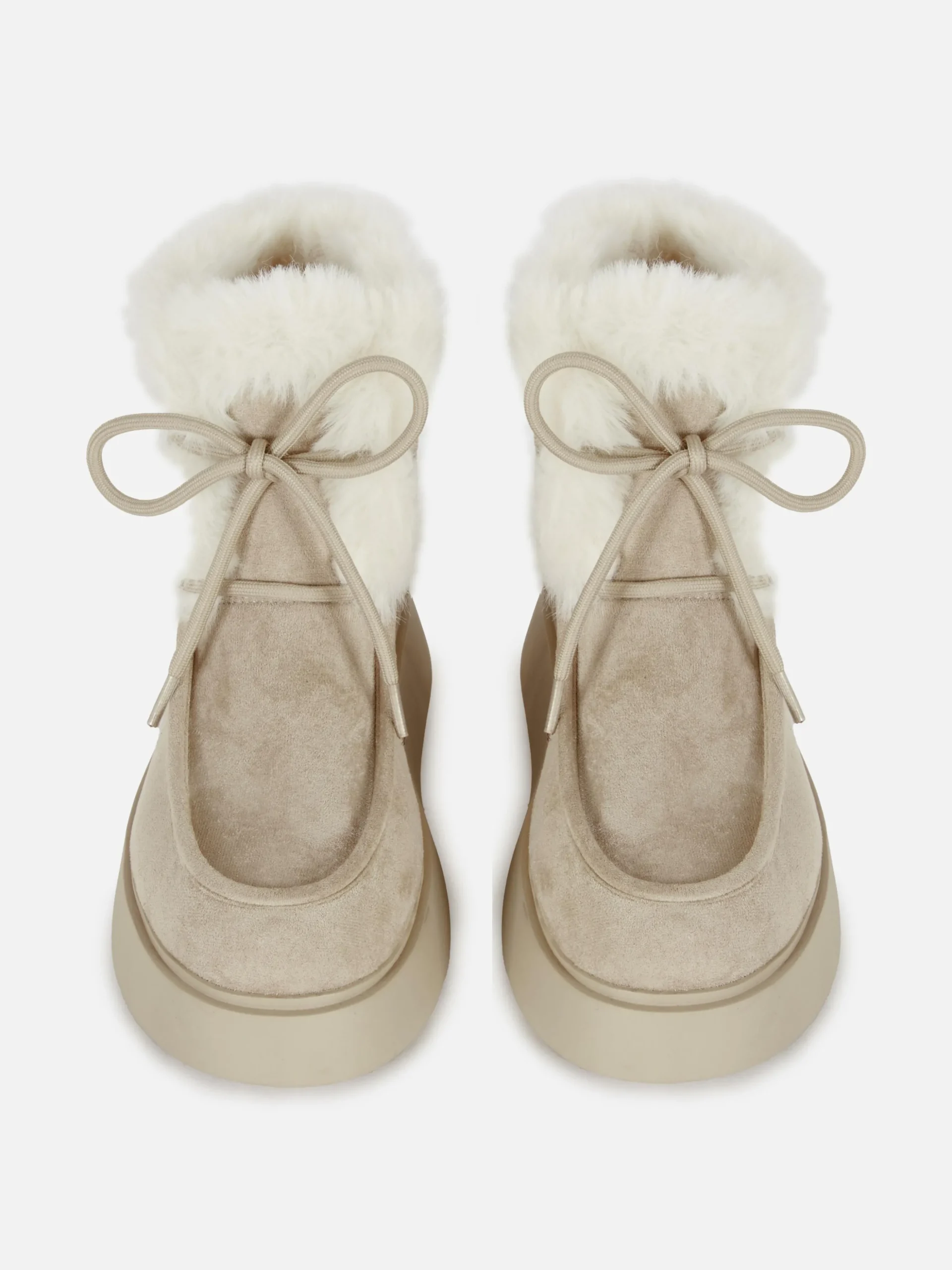 Bottines De Tablier En Fausse Fourrure Rita Ora