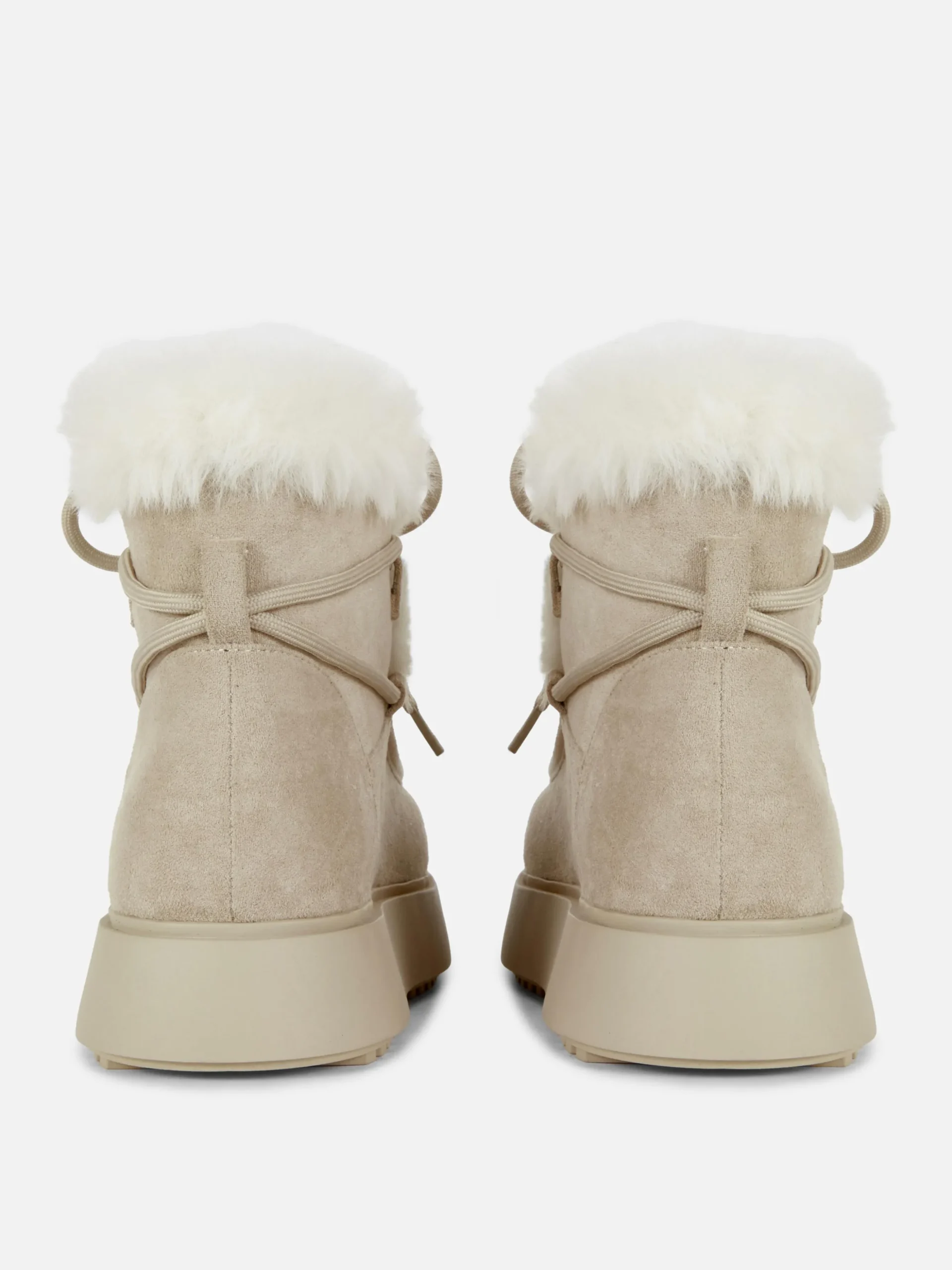 Bottines De Tablier En Fausse Fourrure Rita Ora