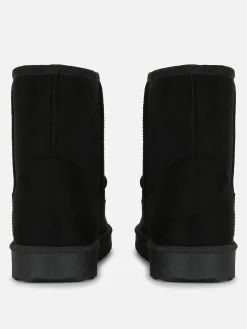 Bottines En Daim Synthétique