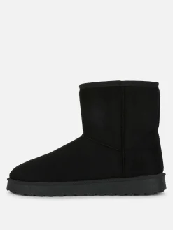 Bottines En Daim Synthétique