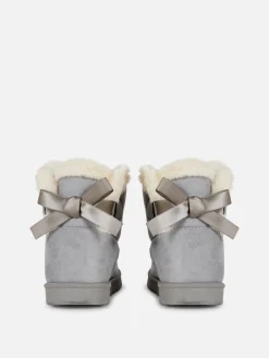 Bottines Ornées D'un Nœud