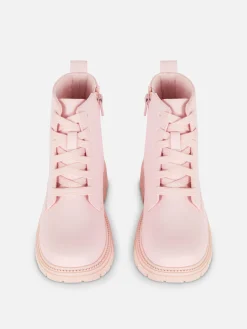 Bottines Zippées à Semelle épaisse