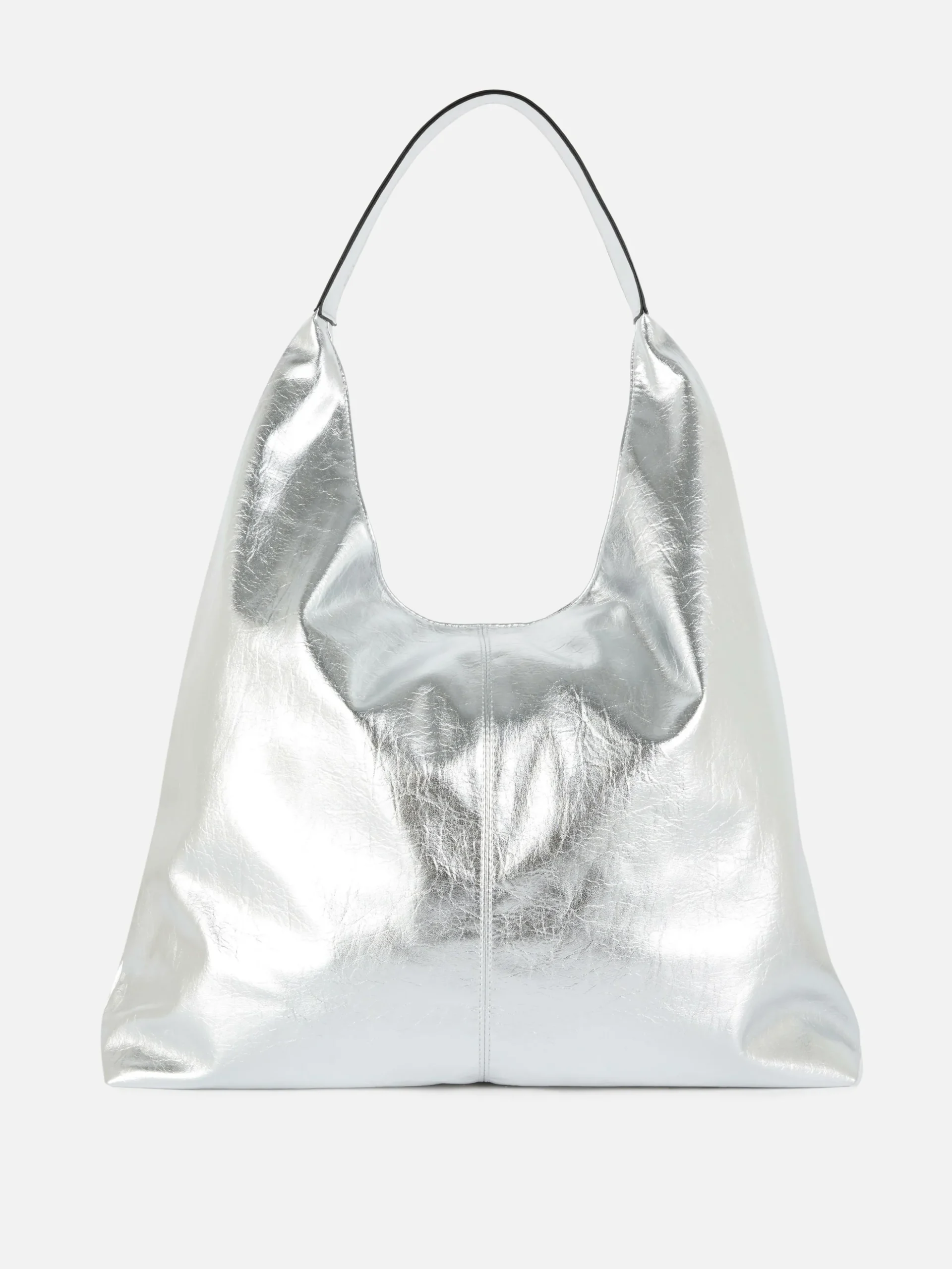 Cabas En Simili Cuir Métallisé