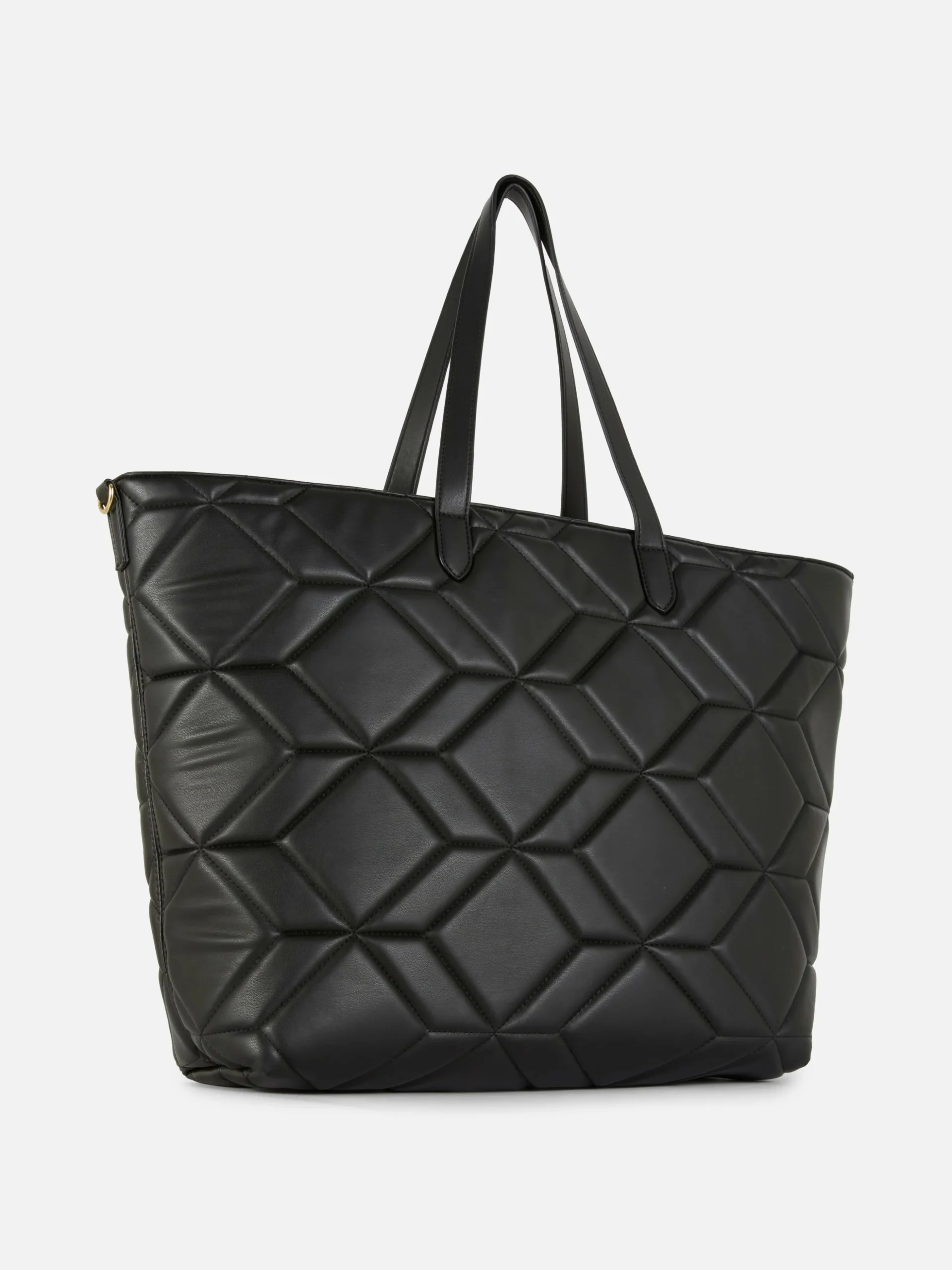 Cabas Matelassé En Simili Cuir