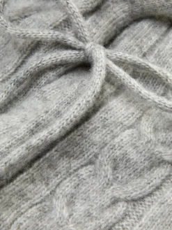 Capuche En Maille Torsadée Rita Ora