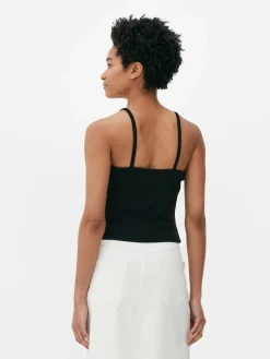 Caraco à Encolure Boutonnée