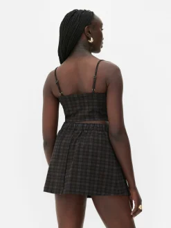 Caraco Court à Carreaux Rita Ora à Coordonner