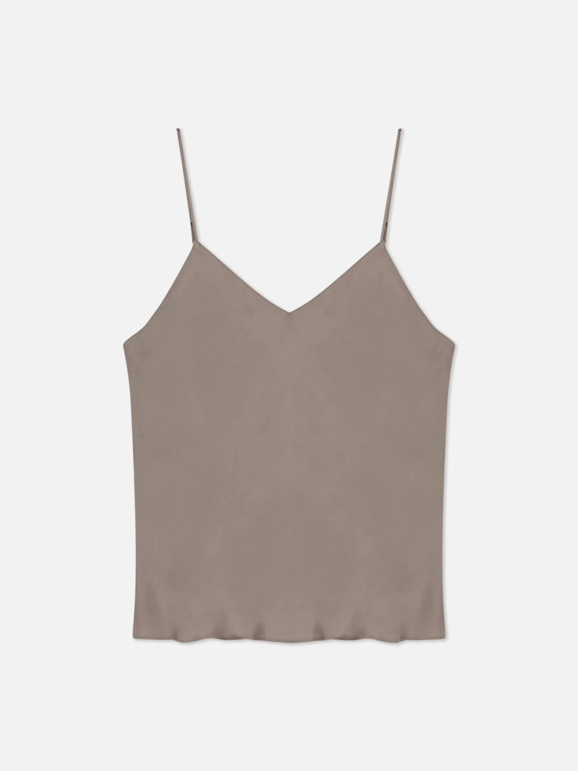 Caraco De Pyjama Court En Satin à Col En V