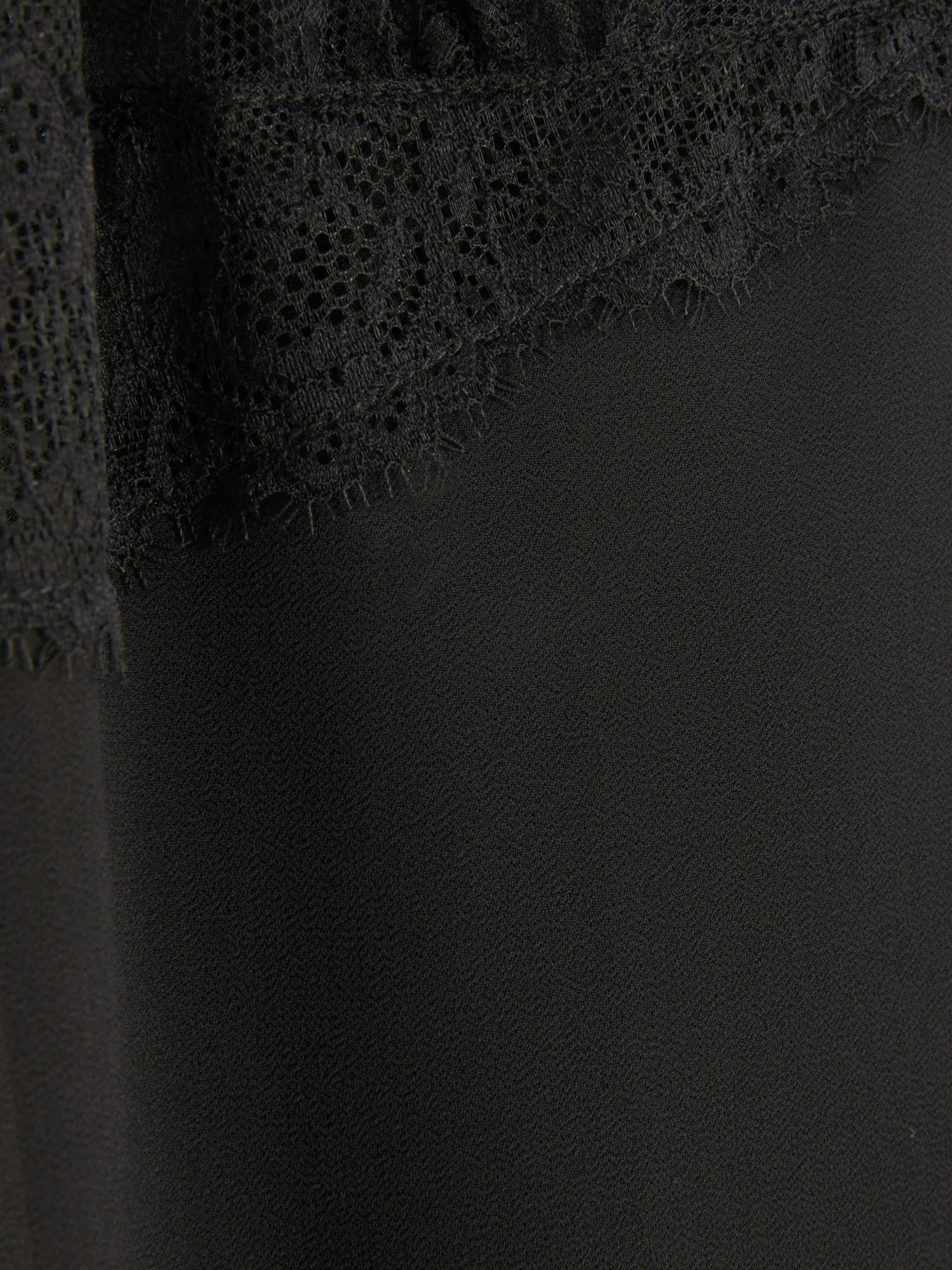 Caraco De Pyjama En Dentelle Et Maille