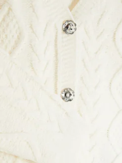 Cardigan En Maille Torsadée