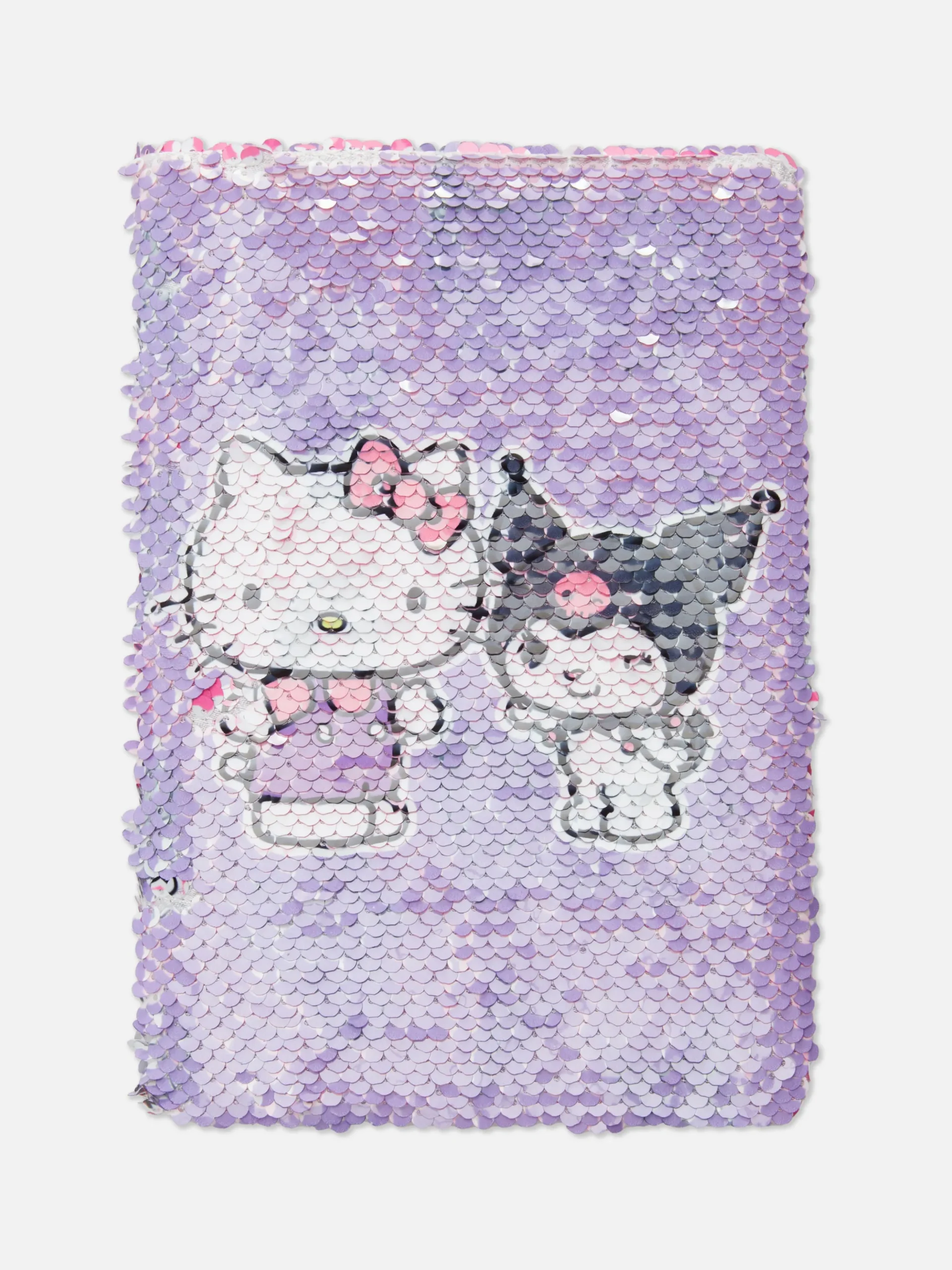 Carnet A5 à Sequins Réversibles Hello Kitty Et Kuromi