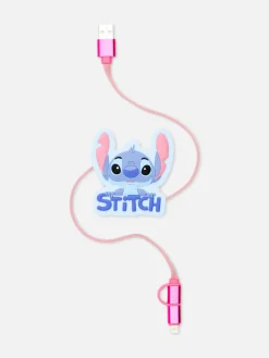 Câble USB En Forme De Disney Stitch