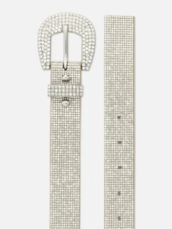 Ceinture à Boucle Et Strass