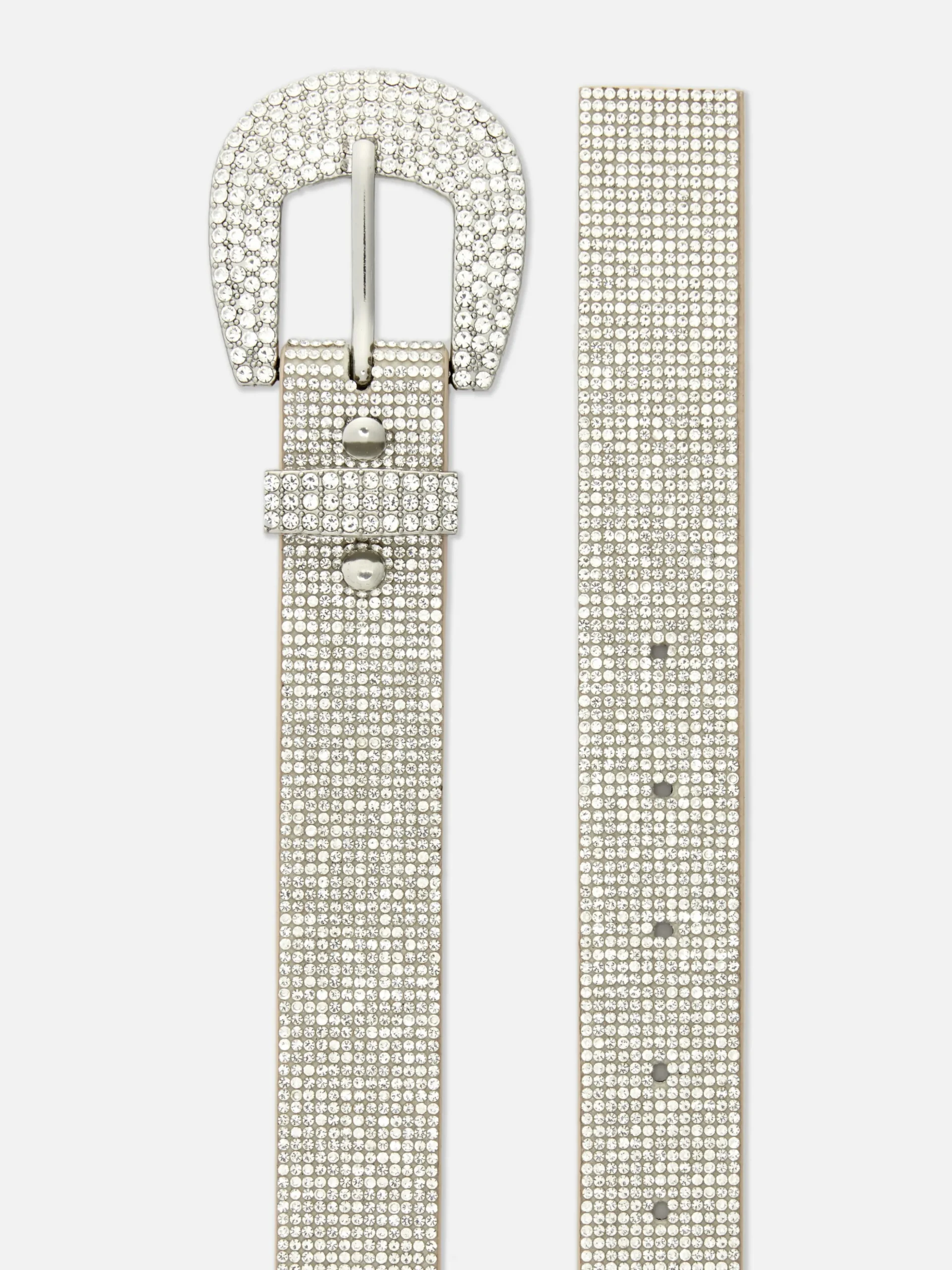 Ceinture à Boucle Et Strass