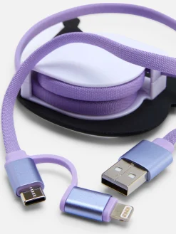 Chargeur Rétractable Hello Kitty Kuromi