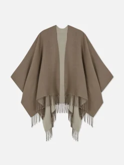 Écharpe Façon Cape à Pampilles