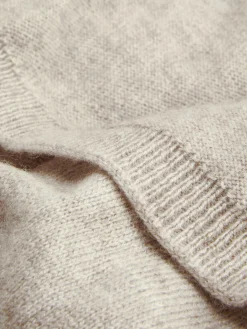 Écharpe Style Couverture En Maille Fine The Edit