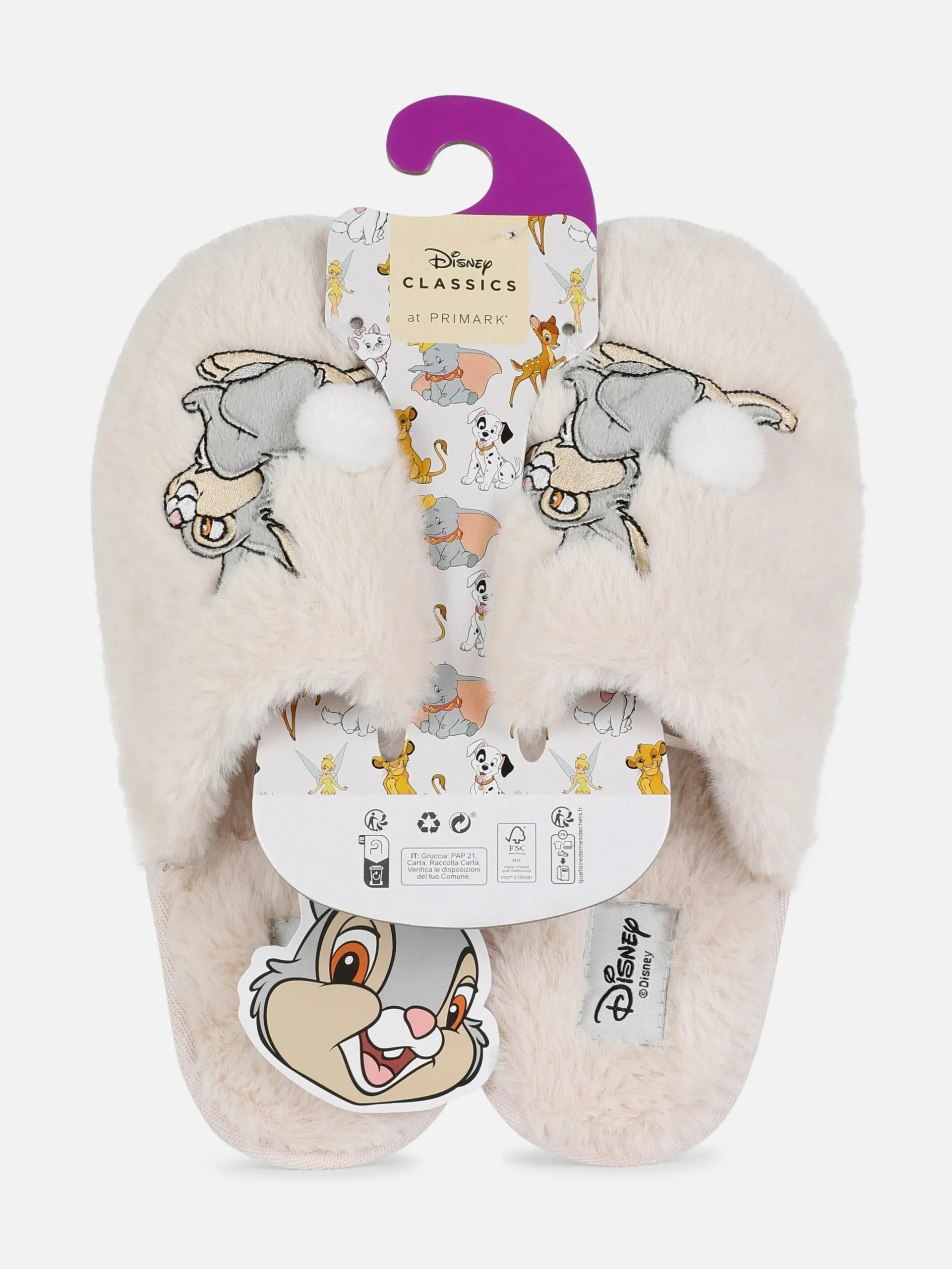 Chaussons Disney Bambi Panpan