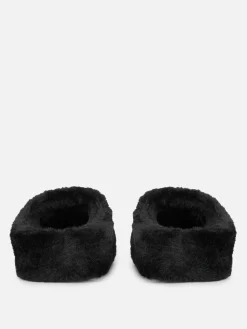 Chaussons En Fausse Fourrure