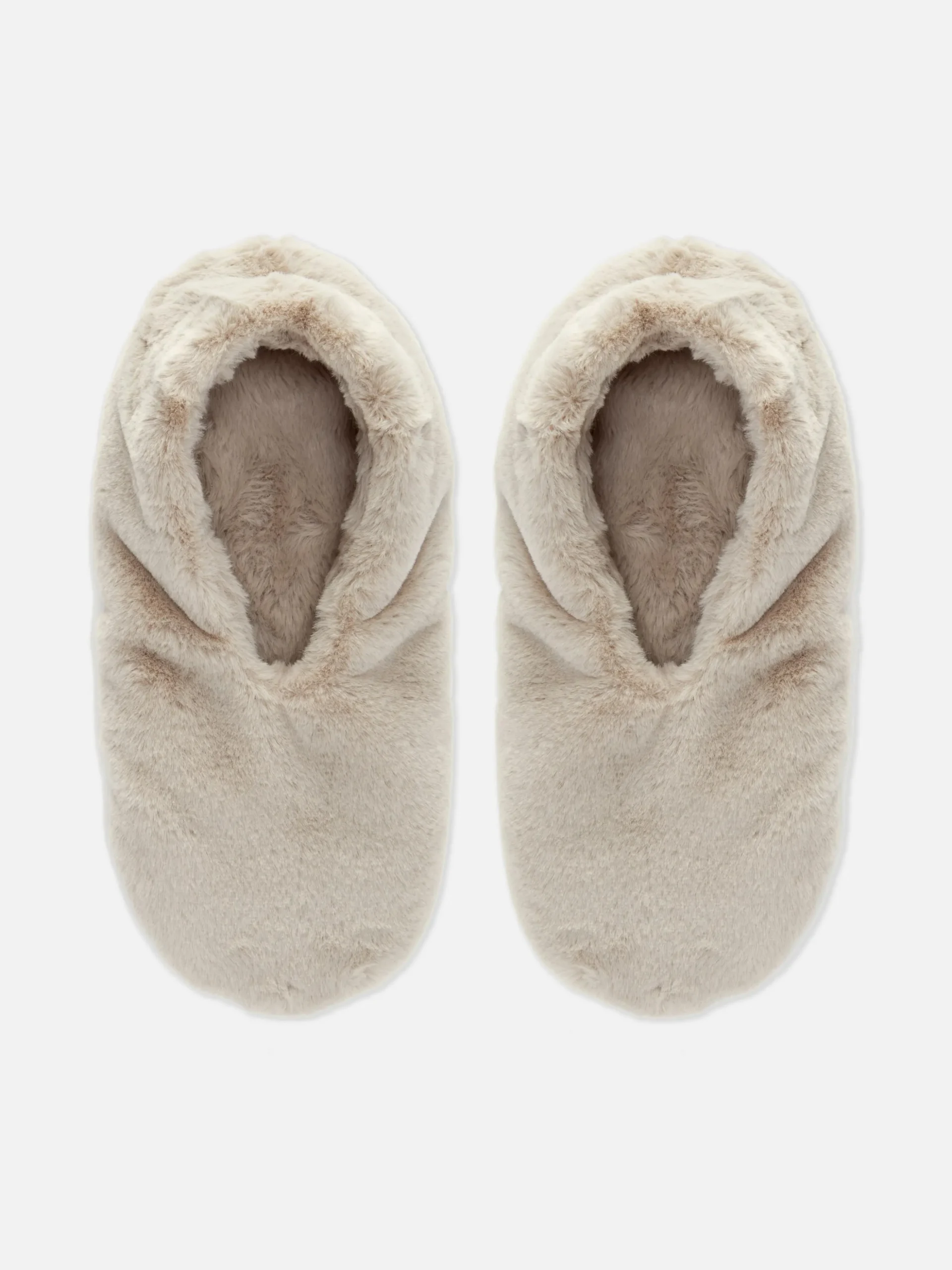 Chaussons En Fausse Fourrure