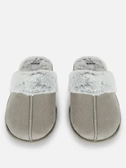 Chaussons En Suédine