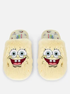 Chaussons Fourrés Bob L'éponge